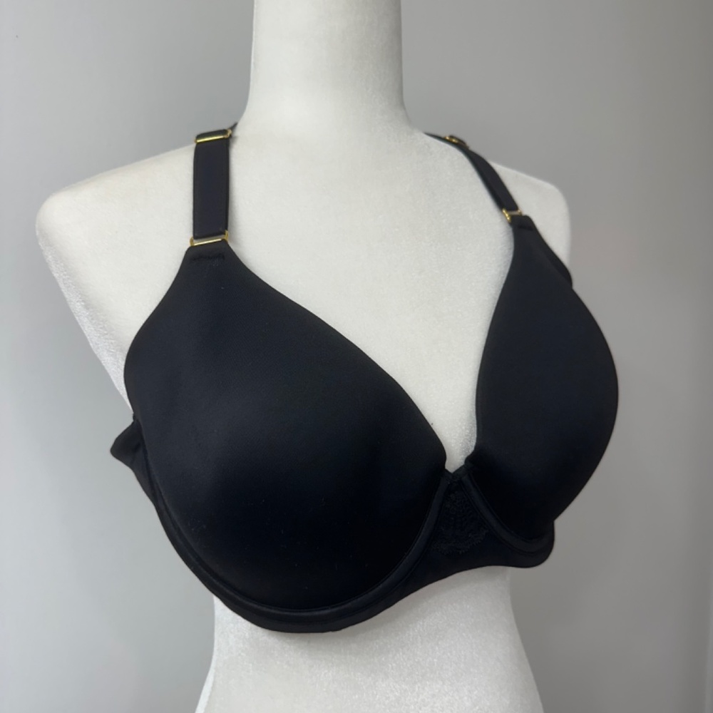 Soma Embraceable FC Geo Lace Racerback Lace Push Up Back - 40D - Black